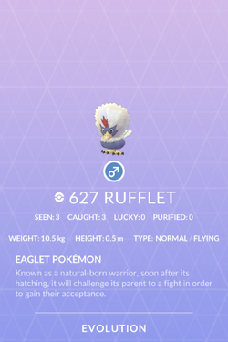 Rufflet Pokemon Go Wiki Fandom