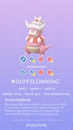Slowking Pokédex entry