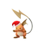 Raichu festive shiny