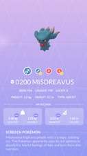 200 - Misdreavus