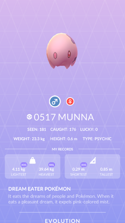 munna on X: #PokemonGO #pokedex 339/348  / X