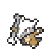 Marowak 8-bit sprite