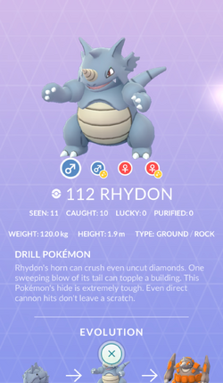 Pokédex, Wikia Pokemon Go