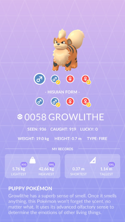 Arcanine - #0059 -  Pokédex