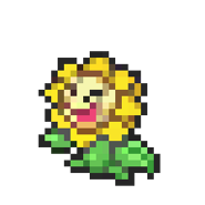 Sunflora 8-bit sprite