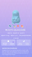 Quagsire Pokédex entry