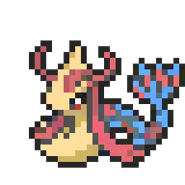 Milotic 8-bit sprite