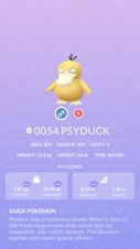 Psyduck Pokédex entry