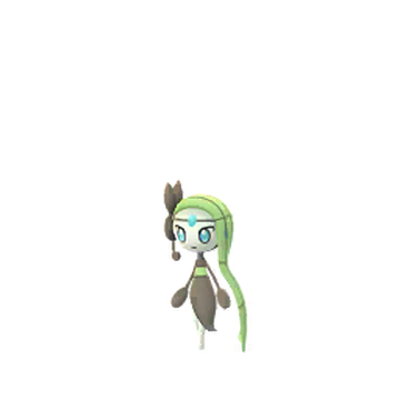 Pokemon Go in Game Stickers Meloetta 