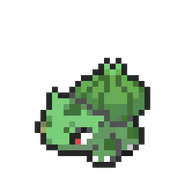 Bulbasaur 8-bit sprite