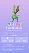 Flygon Pokédex entry