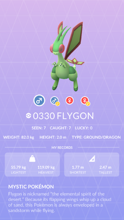 Flygon - #0330 -  Pokédex