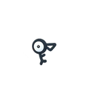 Pokemon Unown Symbol x1 GO - Fast And Safe - Chance of Lucky !!