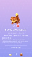 Dachsbun Pokedex.png (833 KB) Dachsbun Pokédex entry