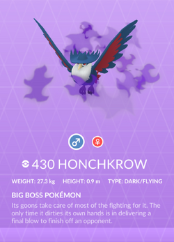 Shiny Honchkrow 