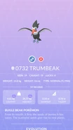Trumbeak Pokedex.png (799 KB) Trumbeak Pokédex entry
