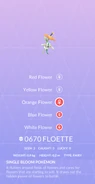Floette Pokédex entry