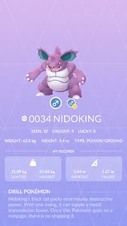 Nidoking Pokédex entry