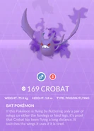 Crobat Shadow Pokédex entry