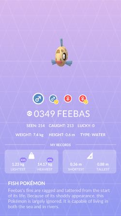 Pokemon Trade Go - Shiny Gen 3 Hoenn - Cacnea, Feebas, Bagon