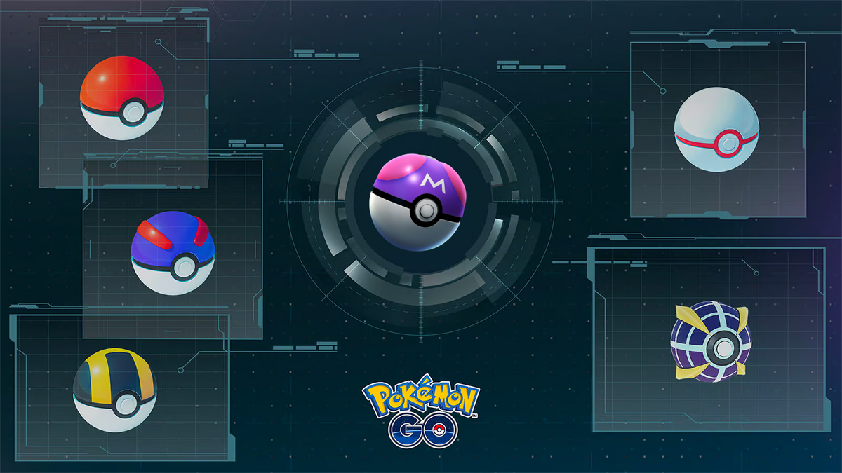 All available Poke Ball types in Pokemon GO, and how to get them