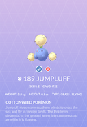 Jumpluff Pokédex entry