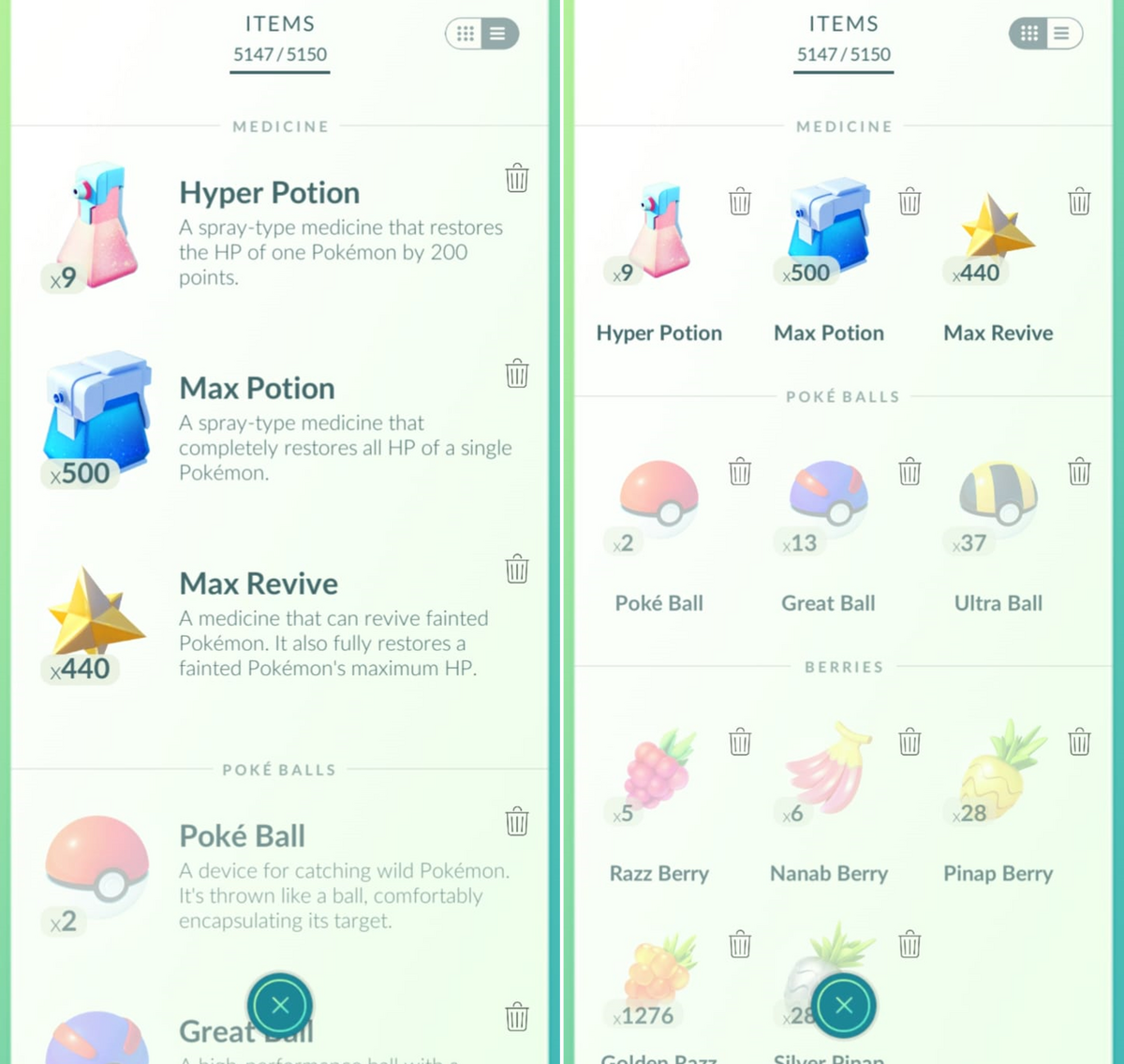 Pokémon Go Database: Pokémon Go Types