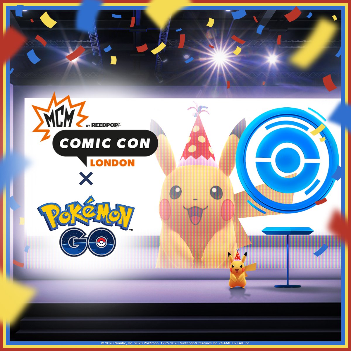 Evento local MCM Comic Con: Londres 2023 en Pokémon GO