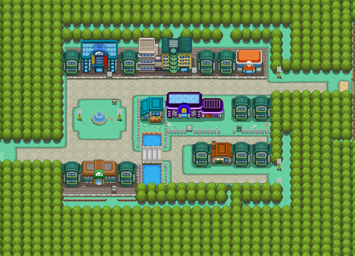 Celadon City: Tipos Pokémon