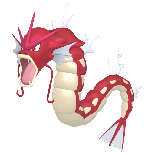 Meu gyarados shiny do pokemon fire red