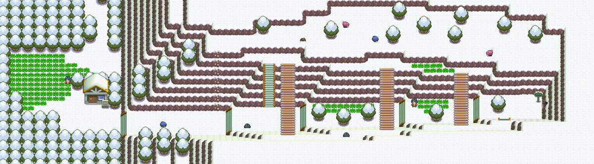 Appendix:Pokémon Platinum Walkthrough/Route 216 | Pokémon