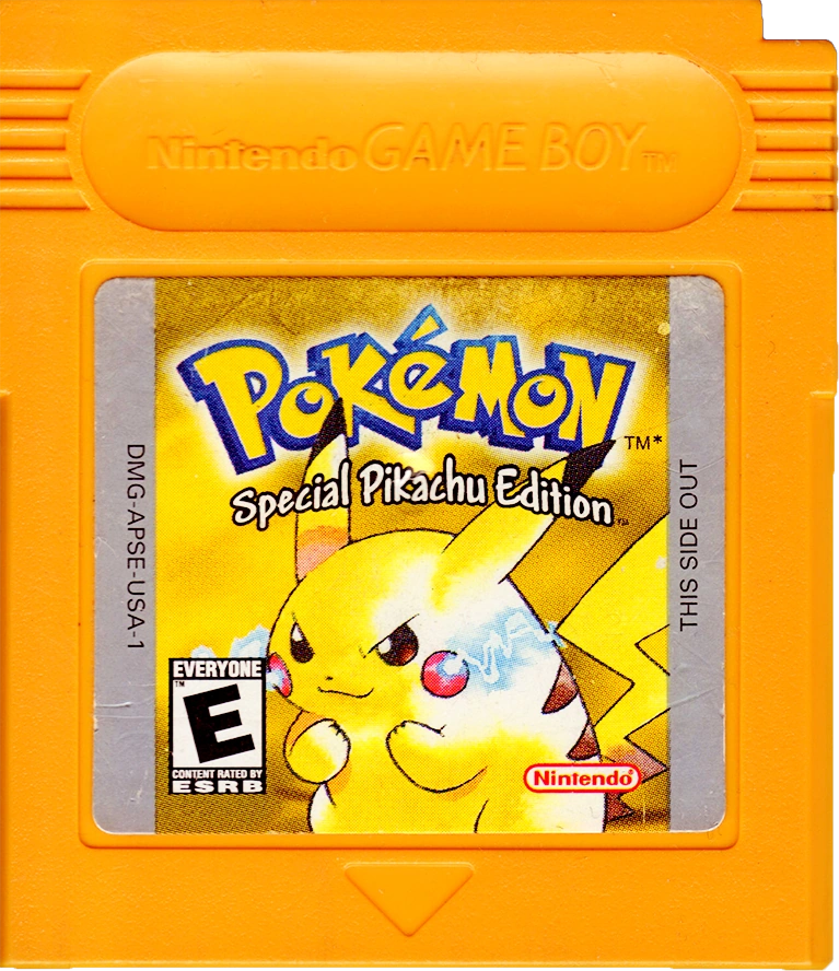ゲームボーイ ポケモン イエロー YELLOW VERSION 英語版 Pokémon Yellow Version Special Pikachu Edition (Nintendo Game Boy