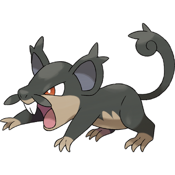 Black Rattata Pok mon Tellus Wiki Fandom