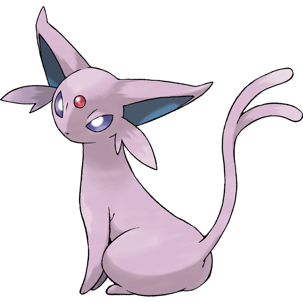 Evolução Pokémon Eevee Espeon, coelho, roxo, mamífero, animais png