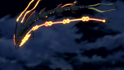 Anipoke Fandom on X: Artwork of Shiny Rayquaza from Pokemon (2023) Black  Rayquaza: What is the relationship between the appearance of the Legendary  Pokemon with alternative coloration and the two protagonists? #Anipoke