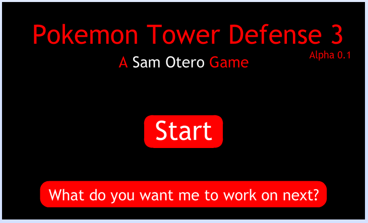 Pokemon tower defense 2 sam and dan games