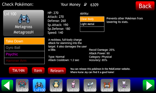 Basic controls, Pokemon Tower Defense Two Wiki