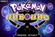 Pokemon Unbound Start Screen