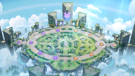 ◓ Pokémon UNITE: Novo mapa 'Theia Sky Ruins' será oficial de