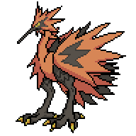 Day 3 of Doing Pixel Art of Every Galar Pokemon: Galarian Zapdos :  r/PokemonSwordAndShield