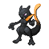 Pokemon dark mewtwo lv X 2