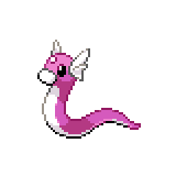 Shiny Dratini from the Game Corner in Pokémon Fire Red #pokemon