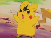 Pikachu as ash