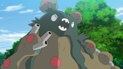 Pokémon hunter Garbodor
