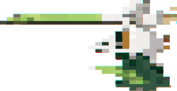 Sirfetch'd pixelated