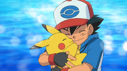 Ash and his Pikachu