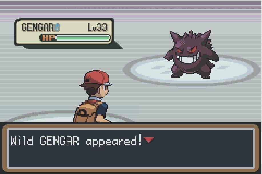 What type is Gengar fire red?