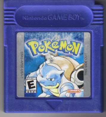 pokemon blue cartridge