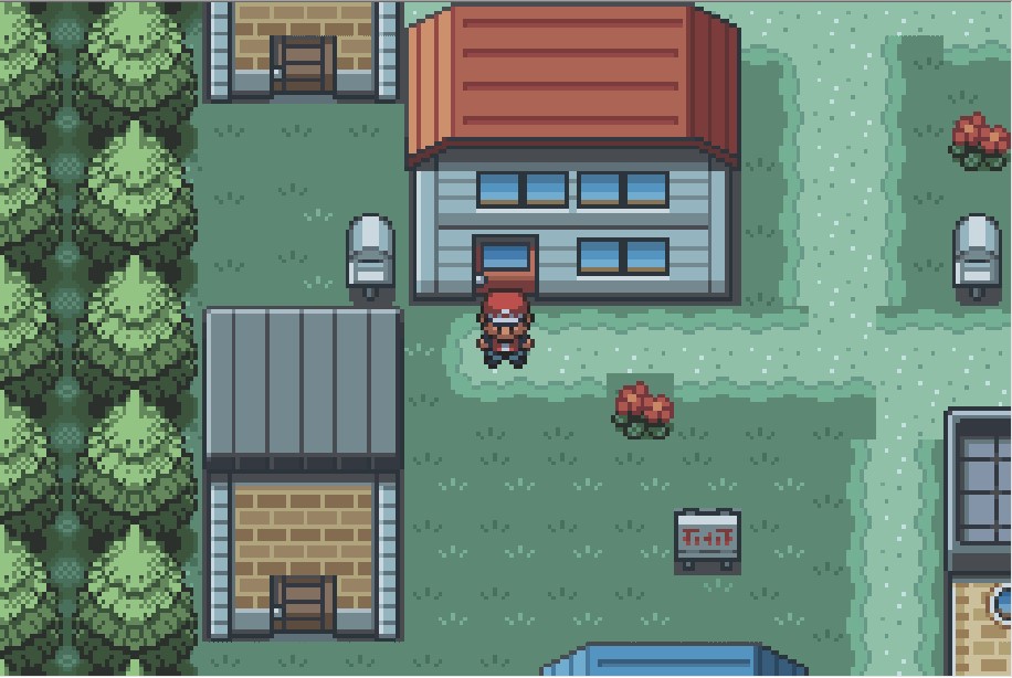 Gengar In Pokemon Tower [Pokemon FireRed and LeafGreen] [Mods]
