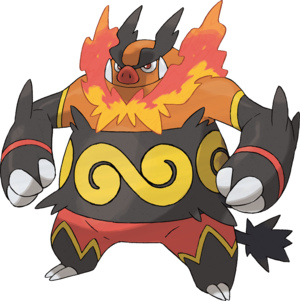 Pokemon figura de ação tipo fogo e tipo de luta pignite modelo